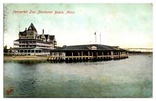 1908 Pemberton Pier, Nantasket Beach, MA Postcard picture