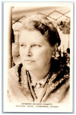 Combermere Ontario Canada Postcard Catherine De Hueck Doherty c1940's RPPC Photo picture