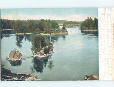 Pre-1907 WATER SCENE Thousand Islands New York NY : A0764 picture
