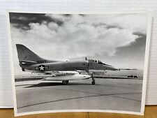 DOUGLAS A-4 SKYHAWK NAVY JET. Vintage Photo Print. picture