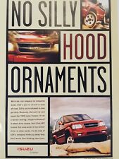 Print Ad 1999 Isuzu Trooper SUV Sport Utility Vehicle No Silly Hood Ornament picture