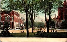 Postcard South Broad Street in Galesburg, Illinois~4374 picture