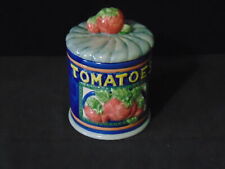 Vintage 1996 Tomato Ceramic Container picture