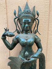 Antique Style Angkor Wat Bronze Apsara  picture