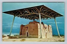 Casa Grande AZ-Arizona, Casa Grande National Monument, Antique Vintage Postcard picture