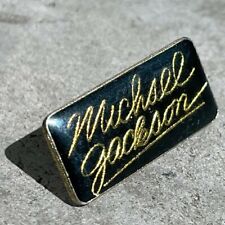 Vintage 1982 MICHAEL JACKSON Thriller pin cloisonne enamel badge button metal  picture