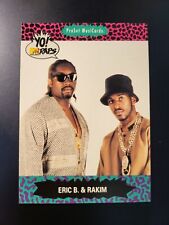 1991 ProSet MusiCards YO MTV Raps Eric B Rakim RC card #30 picture