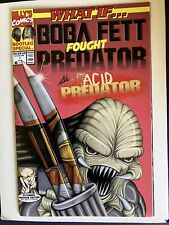 WHAT IF BOBA FETT FOUGHT PREDATOR BOOTLEG SPECIAL #1 THIRD PRINT 2022 SDCC RARE picture