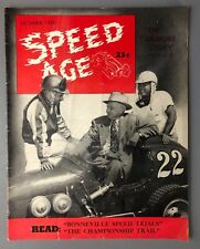 Speed Age Magazine December 1949 * Bonneville Speed Trials * Gilmore Story picture