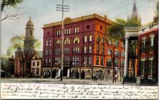 Postcard YMCA Building Portland ME posted 1907 antique 117 years old picture