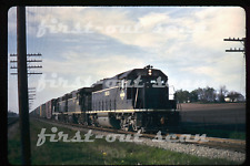 R DUPLICATE SLIDE - Illinois Central IC 3033 GP-40 Action on Freight picture
