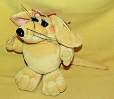 ALLIE RAT PLUSH VINTAGE 1987 WITH TAGS HEARTLINE GRAPHICS INTL YOU'RE SPECIAL. picture