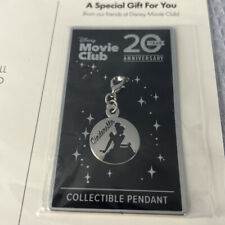 🔥RARE D23 Expo Disney Movie Club Cinderella Collectible Pendant Charm  Not Pin picture