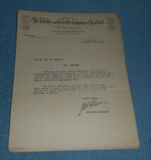 Lot of 33 1930s Fidelity & Casualty Company of New York Letters Forms Statements picture