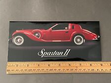 VINTAGE NISSAN RED SPARTAN II ADVERTISING PROMOTIONAL PHOTO CARD  picture