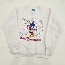 Vintage Walt Disney World Mickey Sweatshirt 15th Anniversary 1986 Women’s Small picture