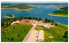 Crow-Barnes Resort Bull Shoals, AR Arkansas Motel Adv Vintage 1960 Postcard picture