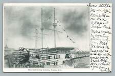 Marchetti's Ship Cabrillo VENICE BEACH Los Angeles Antique Postcard 1905 picture