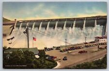 Grand Coulee, WA Postcard-  GRAND COULEE DAM picture