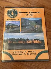 RARE Maine Central Railroad  'Maine Central In Color Volume 1' Hardcover Book picture