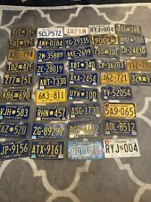 Expired Lot Of 41 License Plates Pennsylvania Keystone Plus Man Cave Wall Hanger picture