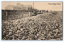 c1910 Ottawa Sugar Plant Scene Ontario Canada Antique Unposted Postcard picture