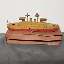 Vintage Ww2 Wooden Painted Japanese  Boat picture