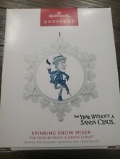 HALLMARK 2022 SPINNING SNOW MISER THE YEAR WITHOUT A SANTA CLAUS picture