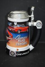 VINTAGE COLLECTIBEL 2001 ANHEUSER BUSCH MUSCLE CARS CAMARO SS 396 BEER STEIN picture