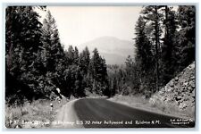 Dark Canyon On Highway US 70 Near Hollywood Ruidoso NM RPPC Photo Postcard picture