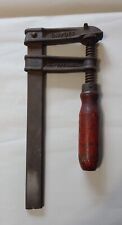 Vintage Wood Handle Bar Clamp - Smyder  Maspeth, NY  - Made in USA picture