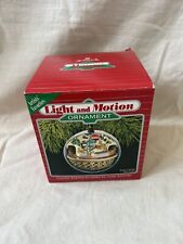 1988 Hallmark Light & Motion Country Express Train Christmas Tree Ornament GUC picture