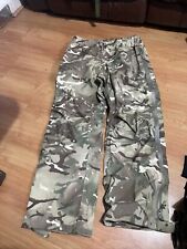 British Army Issue Lightweight Waterproof Trousers MVP MTP Size XL 85/100 VGC picture