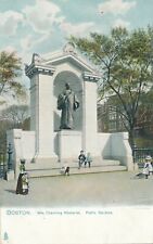 BOSTON MA –William Channing Memorial Public Gardens Tuck Postcard-udb (pre 1908) picture