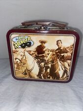 Vintage The Lone Ranger & Tonto Metal Mini Tin Lunch Box No. 1 ASC Series picture