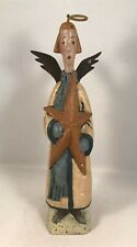 Greg Guedel Bethany Lowe Folk Art Primitives Angel Figure 7.5
