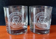 Rare 45th President DONALD J. TRUMP Whiskey Glasses Presidential Seal (2) picture
