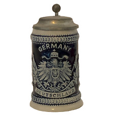 Vintage Gerz Germany Mini Beer Mug Lid Duetschland Simon Peter Miniature Lid 3