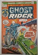 Rare Vintage GHOST RIDER #4 (Marvel Comics, 1973) Low Grade Some Damage picture