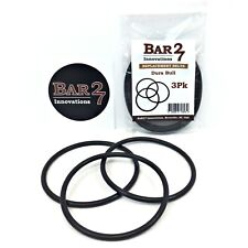 3 PACK Replacement Drive Belts for DURA BULL Rock Tumbler brass picture