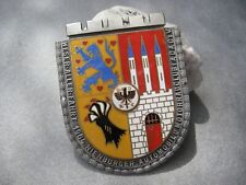 great vintage german ADAC WESER - ALLER RALLYE 1964 enamel Car Badge Plakette picture