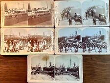 Five 1890s Cuban Spanish American War Troops departing by Underwood picture