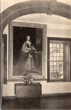 postcard Stratford Hall Portrait of Queen Caroline Westmoreland County Va.2328 picture