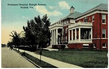 Antique Postcard-Protestant Hospital-Raleigh Ave-Norfolk VA-Divided Back picture