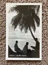 Vtg 1940's RPPC San Blas Indians Panama Real Photo Postcard C America Unused picture