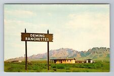 Deming NM-New Mexico, New Homes, Antique, Vintage Souvenir Postcard picture