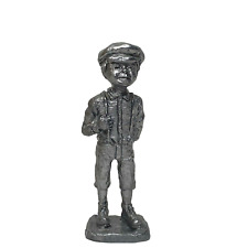 RB Pewter Page Boy Slingshot Figurine 4.5 Inches Hat 11.2 Ounces picture