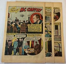 1946 five page cartoon story~ COLONEL FRANK McCARTHY picture