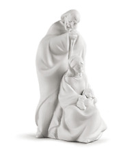 NAO BY LLADRO #1869 A CHILD IS BORN MATTE WHITE BRAND NIB HOLY FAMILY LARGE F/SH picture