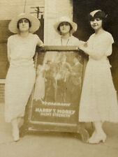 1R Photo 3 Women Theater Movie Sidewalk Sign Harry T Morey Silent Strength 1920s picture